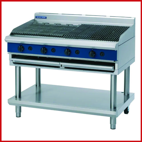 Blue Seal G598-LS - Four Burner Gas Chargrill - 1200mm